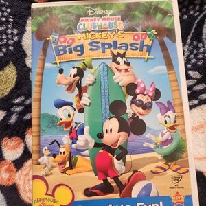 Disney Mickey Mouse Clubhouse: Mickey's Big Splash DVD - Blue and Yellow
